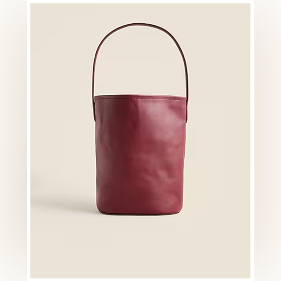 Jcrew Berkeley bucket bag in leather and suede - Picture 8 of 12
